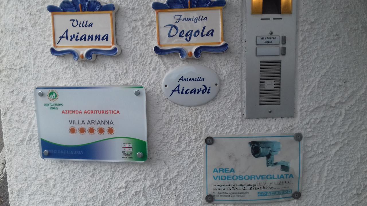 Azienda Agrituristica Villa Arianna Imperia Eksteriør billede